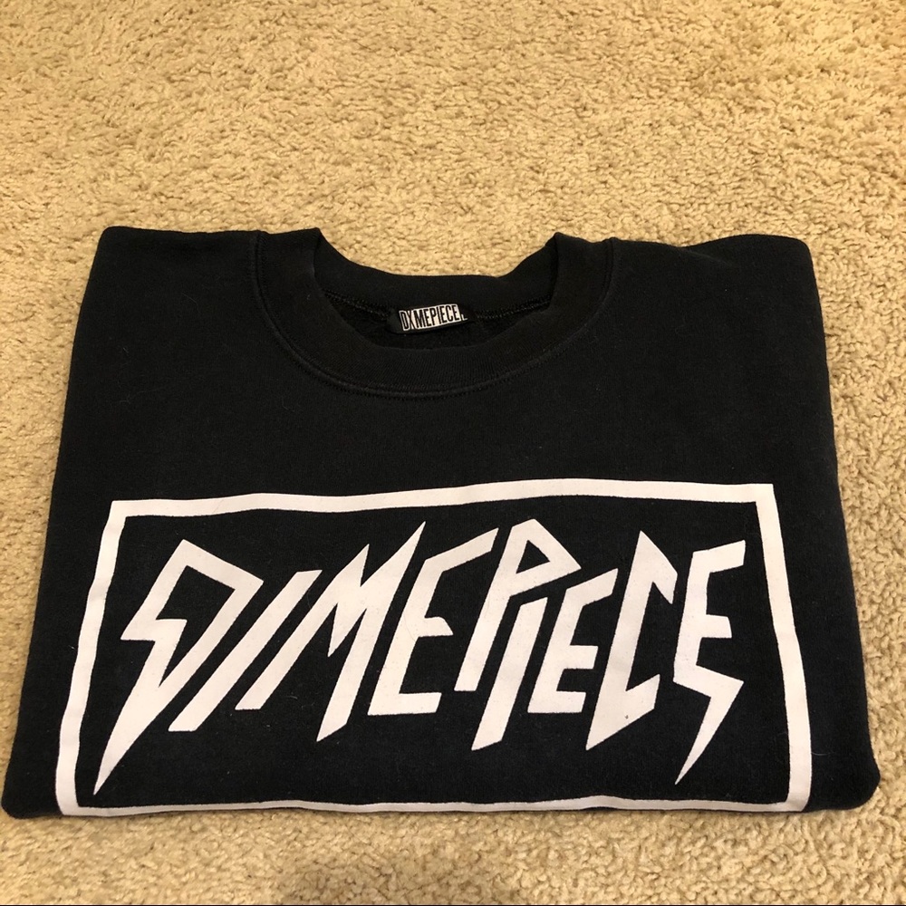 DIMEPIECE LOGO CROP CREW NECK